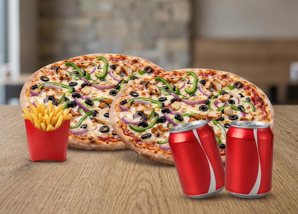 2 Pizzas Medianas