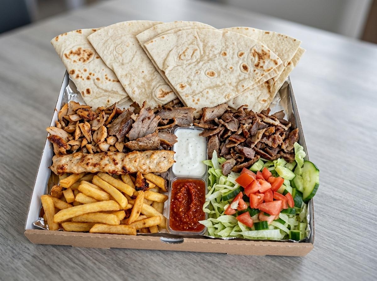 Box Meal Kebab Mediana