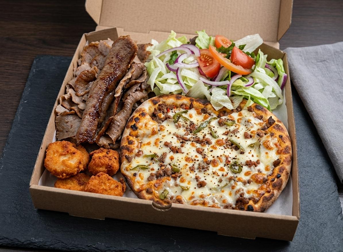 Box Meal Kebab Pequeña