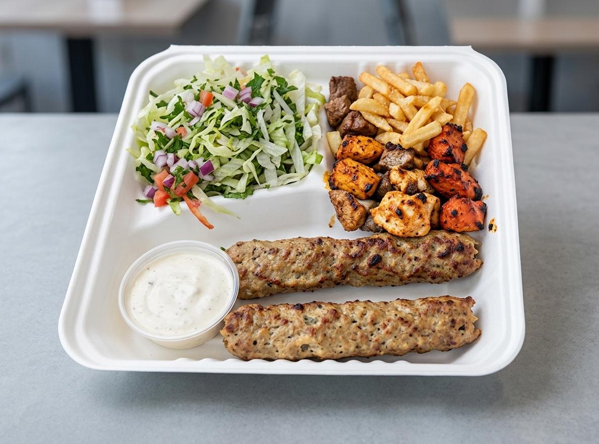 Box Seekh Kebab con Tikka