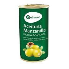 Aceitunas Coaliment Manzanilla Rellena de Anchoa