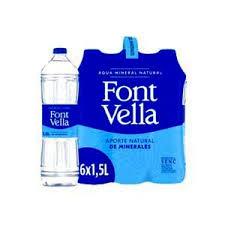 Agua Font Vella Pack 6 1,5L