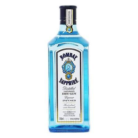 Alcohol Ginebra Bombay Sapphire