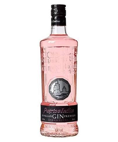 Alcohol Ginebra Puerto de Indias Fresa