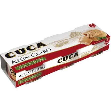Atún Cuca en Aceite de Oliva Pack 3