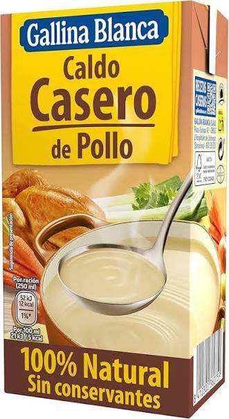 Caldo Gallina Blanca de Pollo