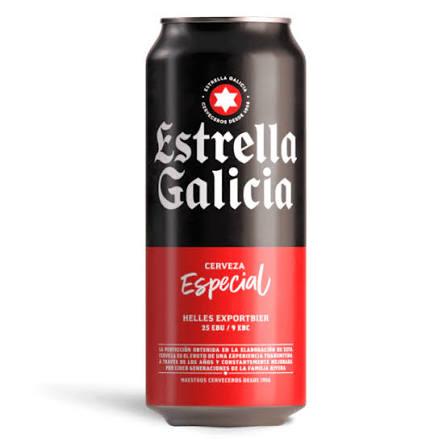 Cerveza Estrella Galicia 50cl Lata