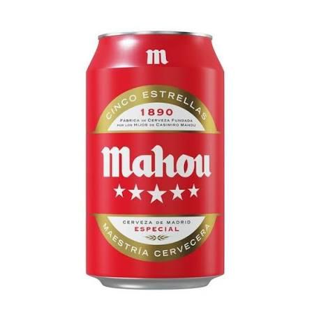 Cerveza Mahou 33cl Lata