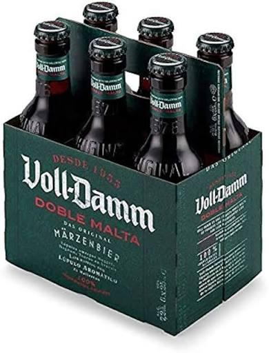 Cerveza Vol Damm Pack 6 Botellines