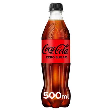 Coca Cola Zero 500ml Botella