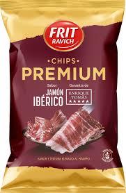 Frit Ravich Patatas Chips Premium Jamón
