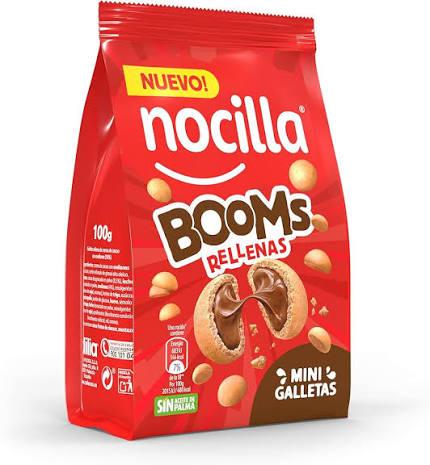 Galletas Nocilla Booms Rellenas