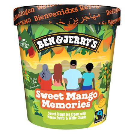 Helado Ben and Jerry’s Sweet Mango Memories