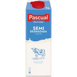Leche Pascual Semi Desnatada 1L