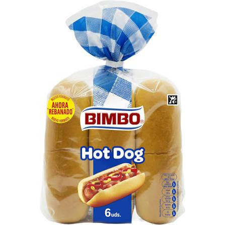 Pan Bimbo Hot Dog