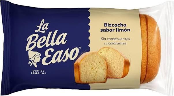 Pan Bimbo La Bella Easo Bizcocho Limón