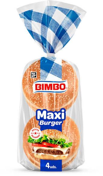 Pan Bimbo Maxi Burger