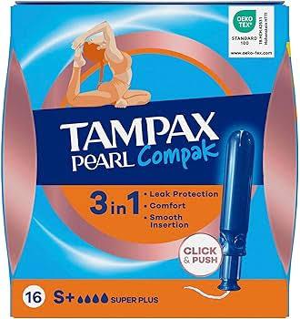 Tampax Compak Super Naranja