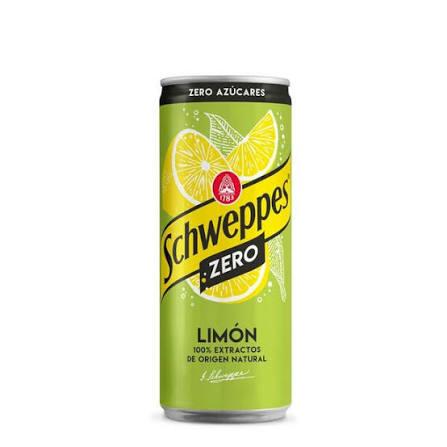 Tónica Schweppes Zero Limon 33cl