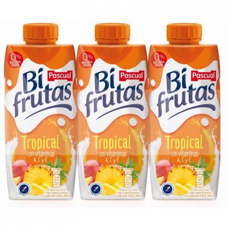 Zumo Bifrutas Tropical Pack 3 33cl