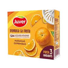 Zumo Naranja Juver Pack 3 20cl