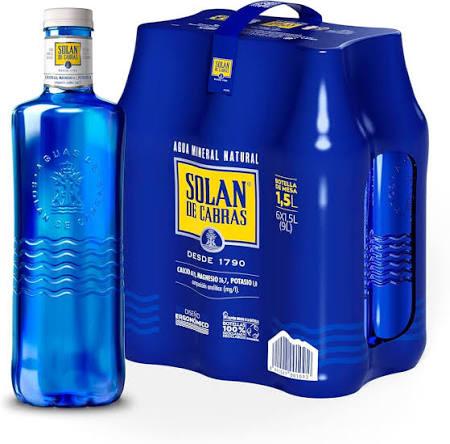 Agua Solan de Cabras Pack 6 1,5L