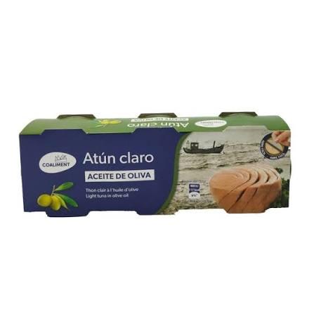 Atún Coaliment en Aceite de Oliva Pack 3