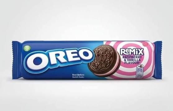 Galletas Oreo Remix Raspberry and Vanilla