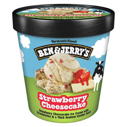 Helado Ben and Jerry’s Fresa Pastel de Queso